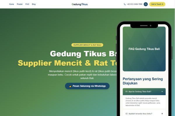 UMKM Business Website